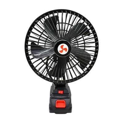 8 Inch Oscillating Fan with Plastic Rear Grill